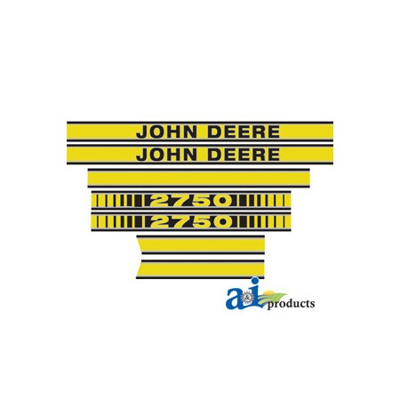 A & I Products Hood Decal 3" x2.5" x2.5" A-JD2750
